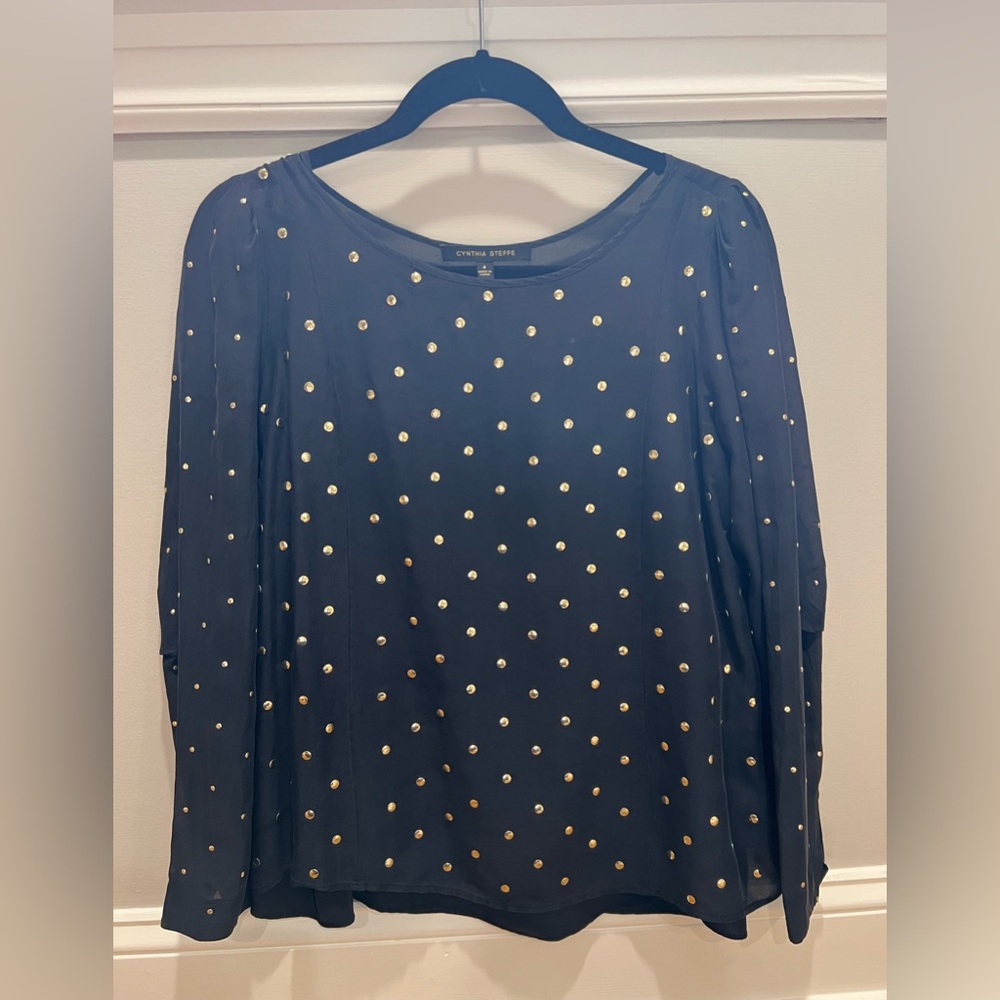 Cynthia Steffe studded blouse
